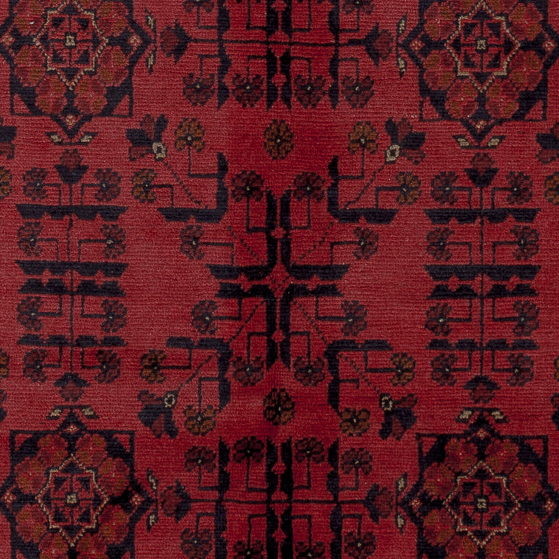 Afghan Rug - Kunduz - 202 x 146 cm - red