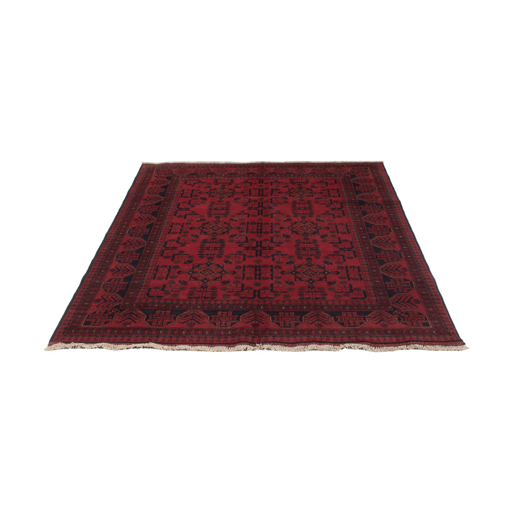 Afghan Rug - Kunduz - 202 x 146 cm - red