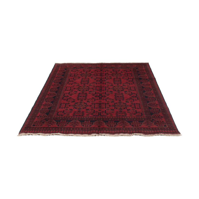 Afghan Rug - Kunduz - 202 x 146 cm - red