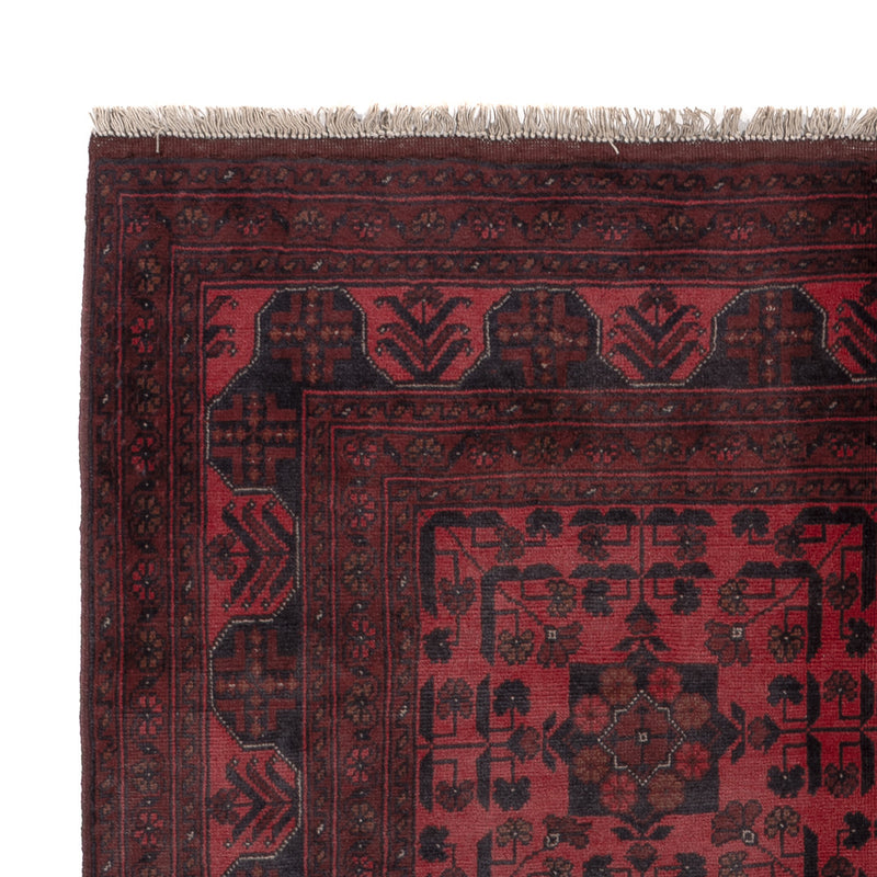 Afghan Rug - Kunduz - 203 x 149 cm - red