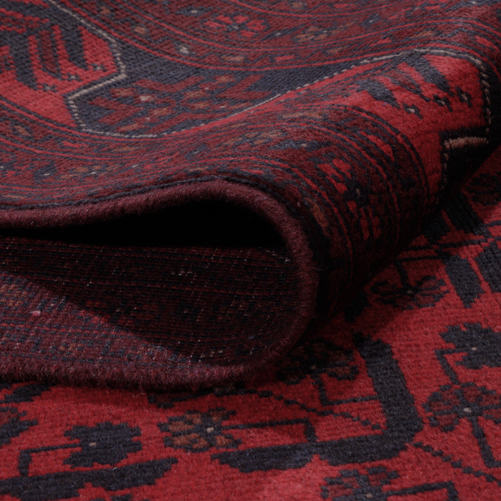 Afghan Rug - Kunduz - 203 x 149 cm - red