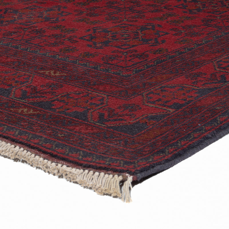 Afghan Rug - Kunduz - 200 x 151 cm - red