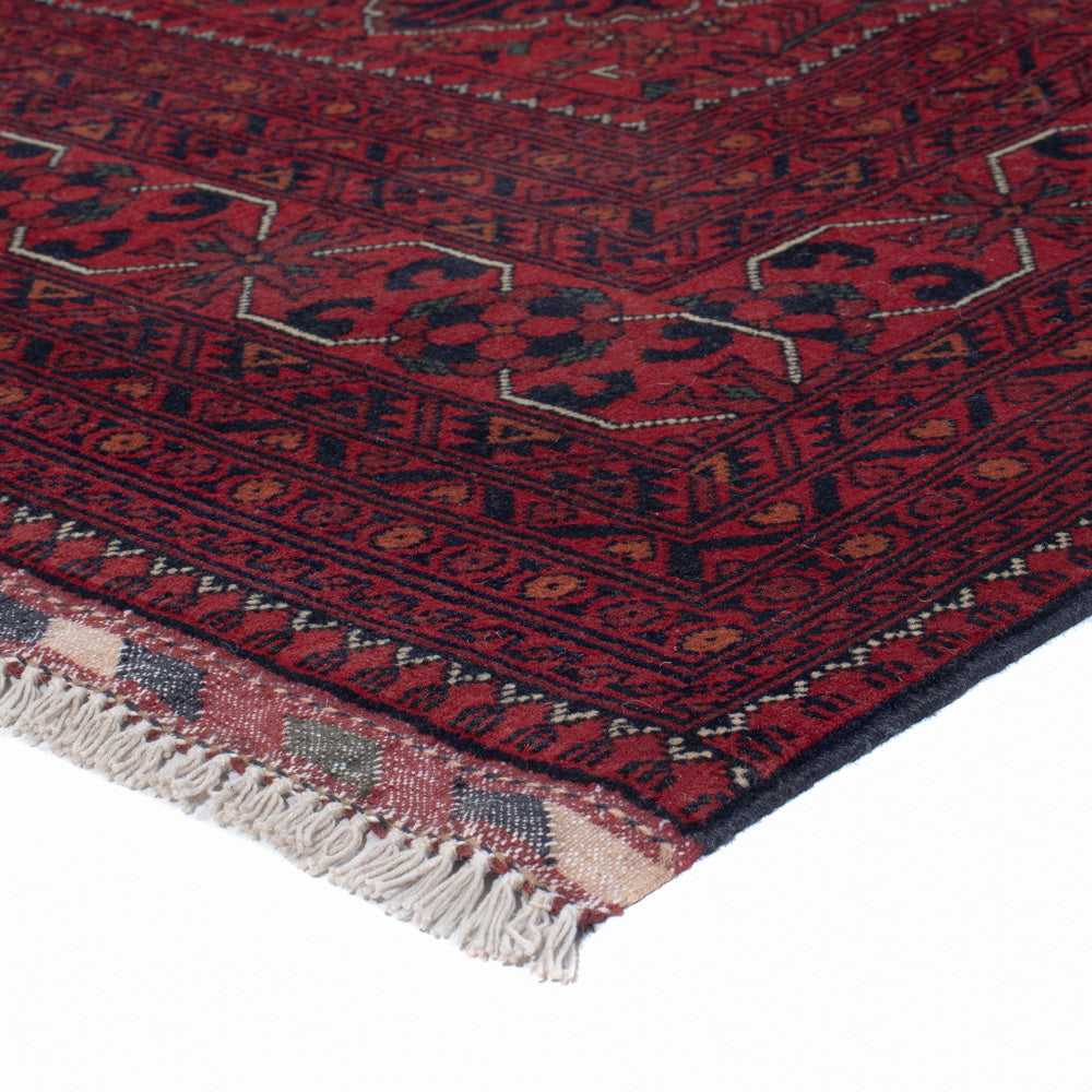 Afghan Rug - Kunduz - Royal - 203 x 150 cm - red