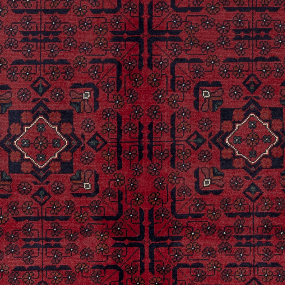 Afghan Rug - Kunduz - Royal - 199 x 150 cm - red