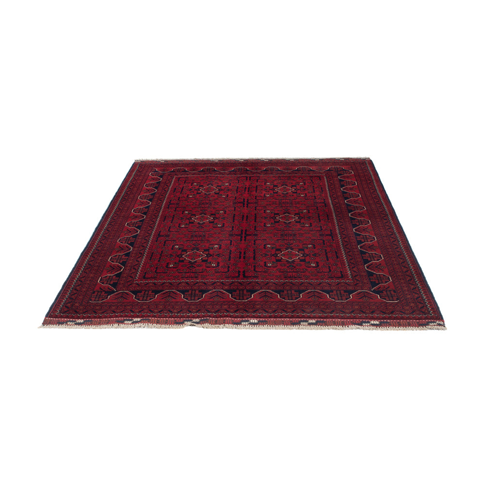 Afghan Rug - Kunduz - Royal - 199 x 150 cm - red