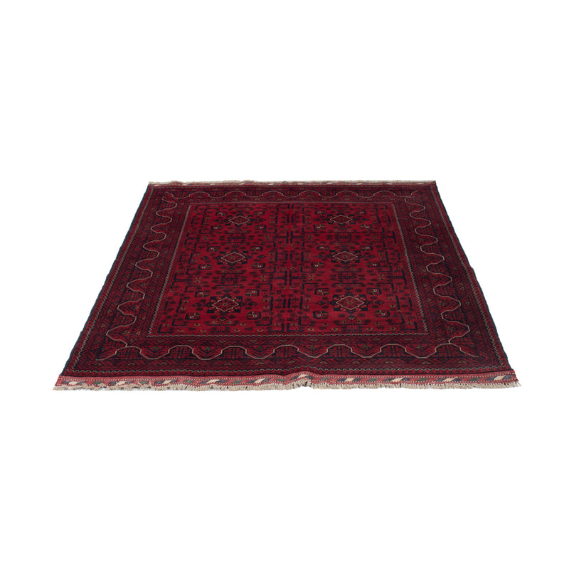 Afghan Rug - Kunduz - Royal - 195 x 153 cm - red