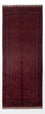 Runner Afghan Rug - Kunduz - 385 x 148 cm - red