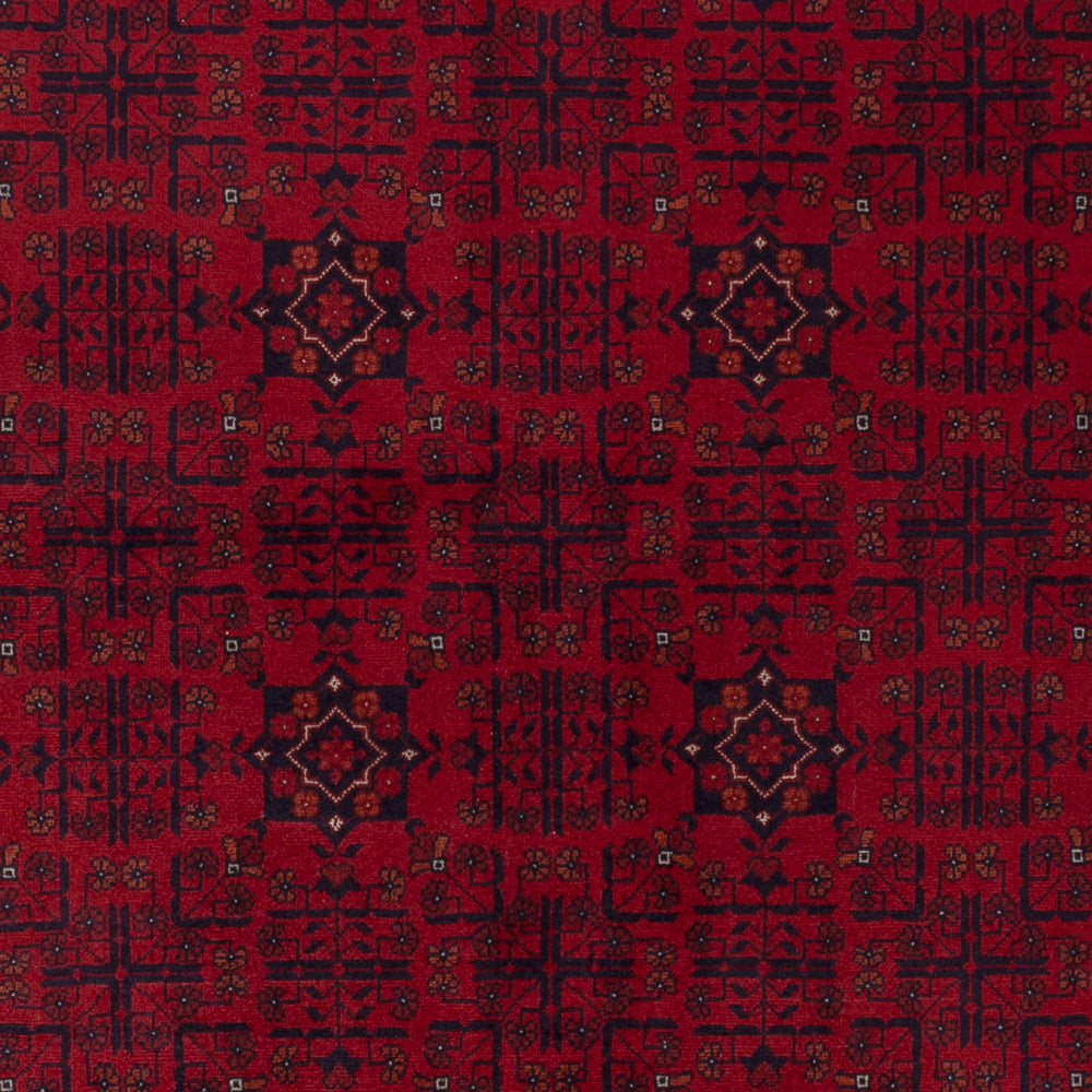 Afghan Rug - Royal - 257 x 176 cm - red