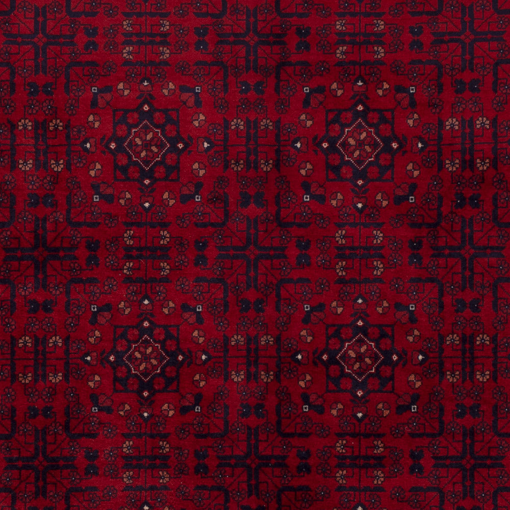 Afghan Rug - Royal - 240 x 176 cm - red