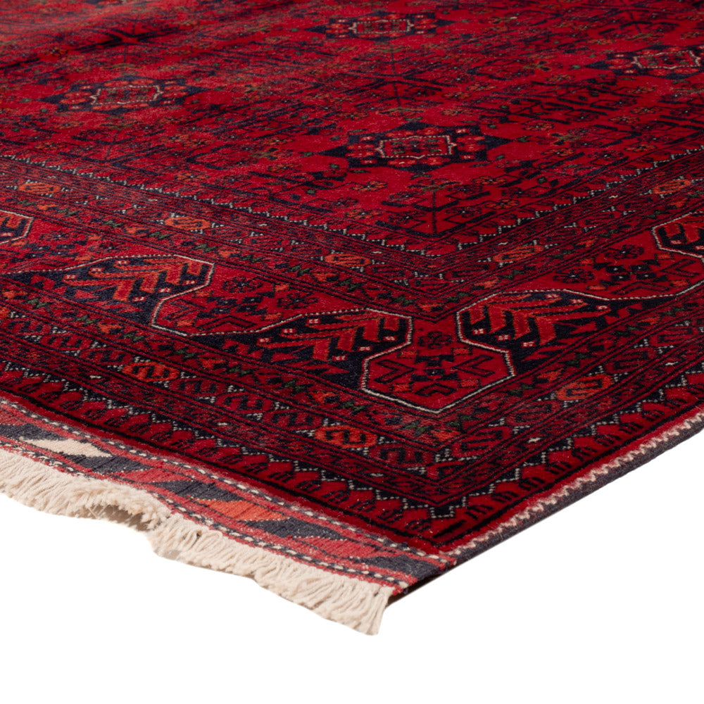Afghan Rug - Royal - 240 x 171 cm - red