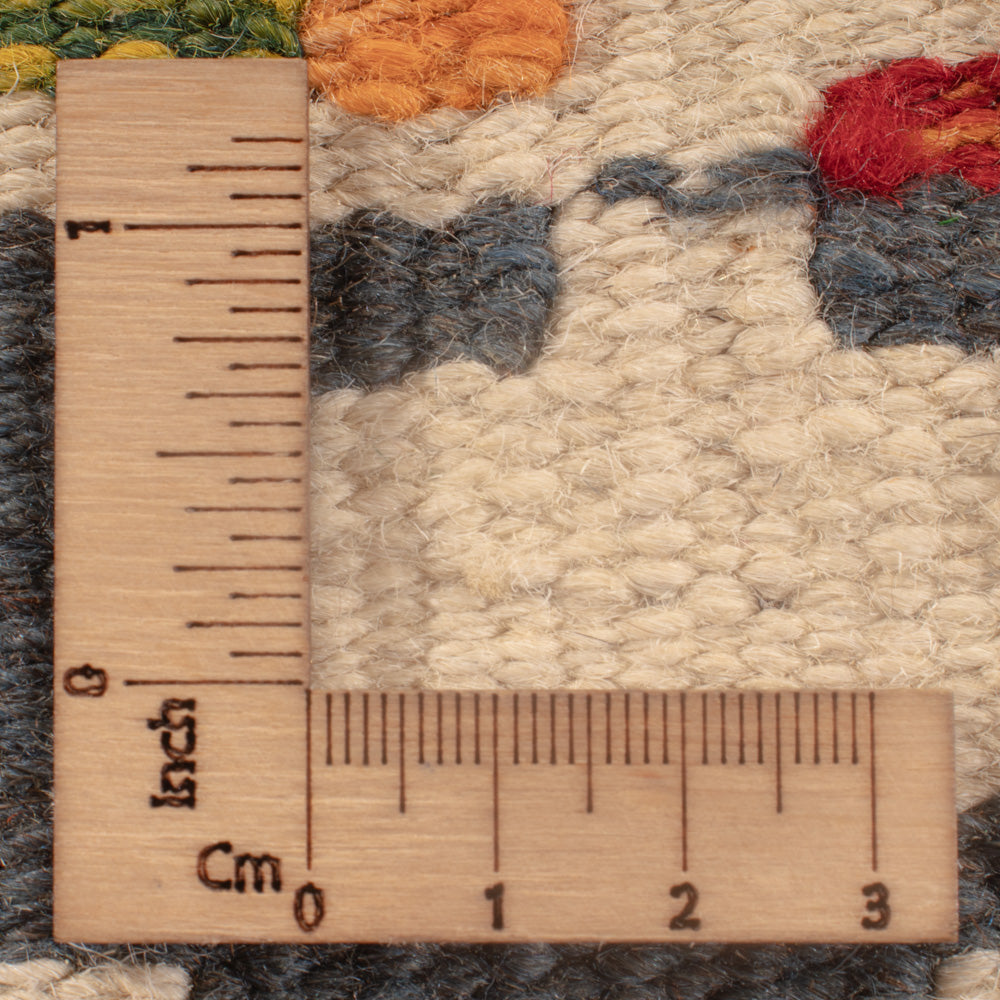 Kelim Rug - Splash - 115 x 76 cm - multicolored