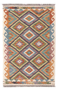 Kelim Rug - Splash - 121 x 78 cm - multicolored