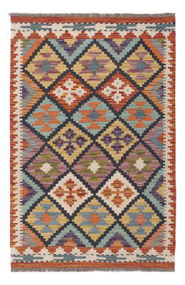 Kelim Rug - Splash - 129 x 81 cm - multicolored