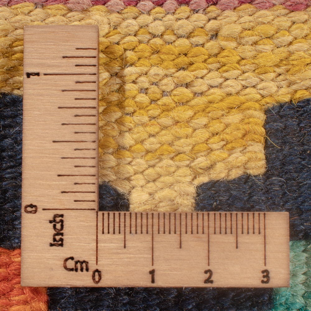 Kelim Rug - Splash - 129 x 81 cm - multicolored