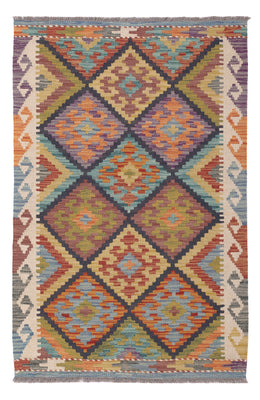 Kelim Rug - Splash - 121 x 81 cm - multicolored