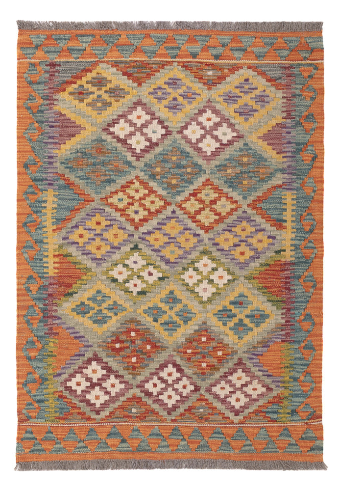 Kelim Rug - Splash - 120 x 85 cm - multicolored