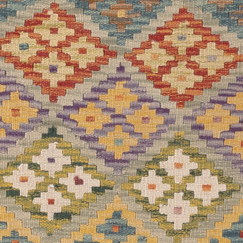 Kelim Rug - Splash - 120 x 85 cm - multicolored