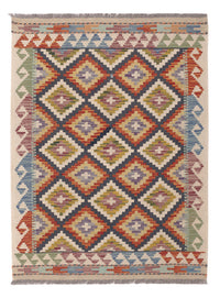Kelim Rug - Splash - 118 x 83 cm - multicolored
