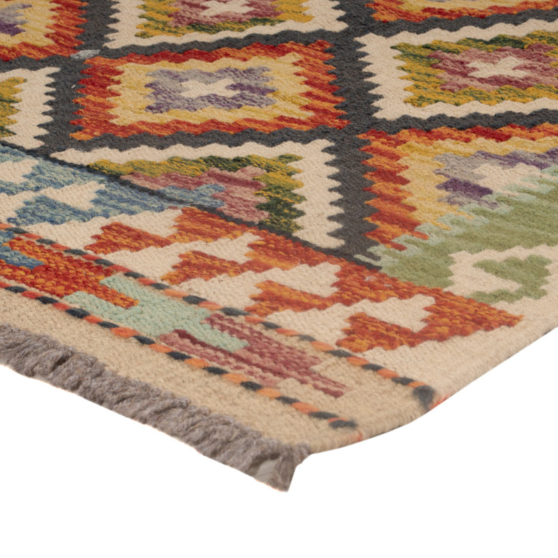 Kelim Rug - Splash - 118 x 83 cm - multicolored
