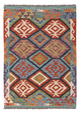 Kelim Rug - Splash - 118 x 83 cm - multicolored