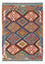 Kelim Rug - Splash - 118 x 83 cm - multicolored