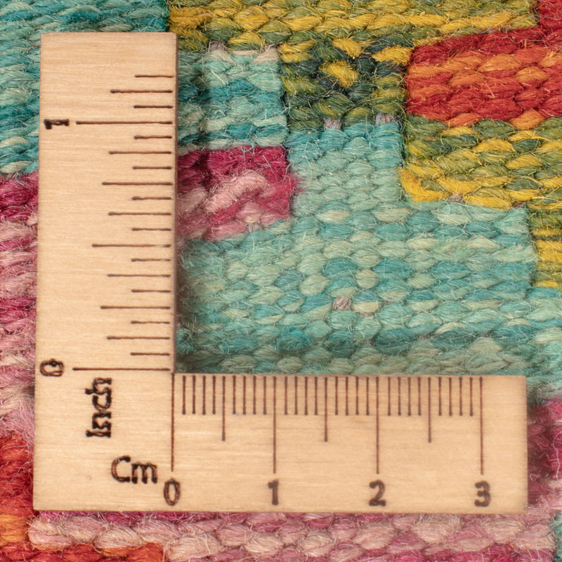 Kelim Rug - Splash - 124 x 77 cm - multicolored