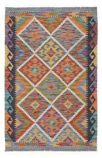 Kelim Rug - Splash - 122 x 81 cm - multicolored