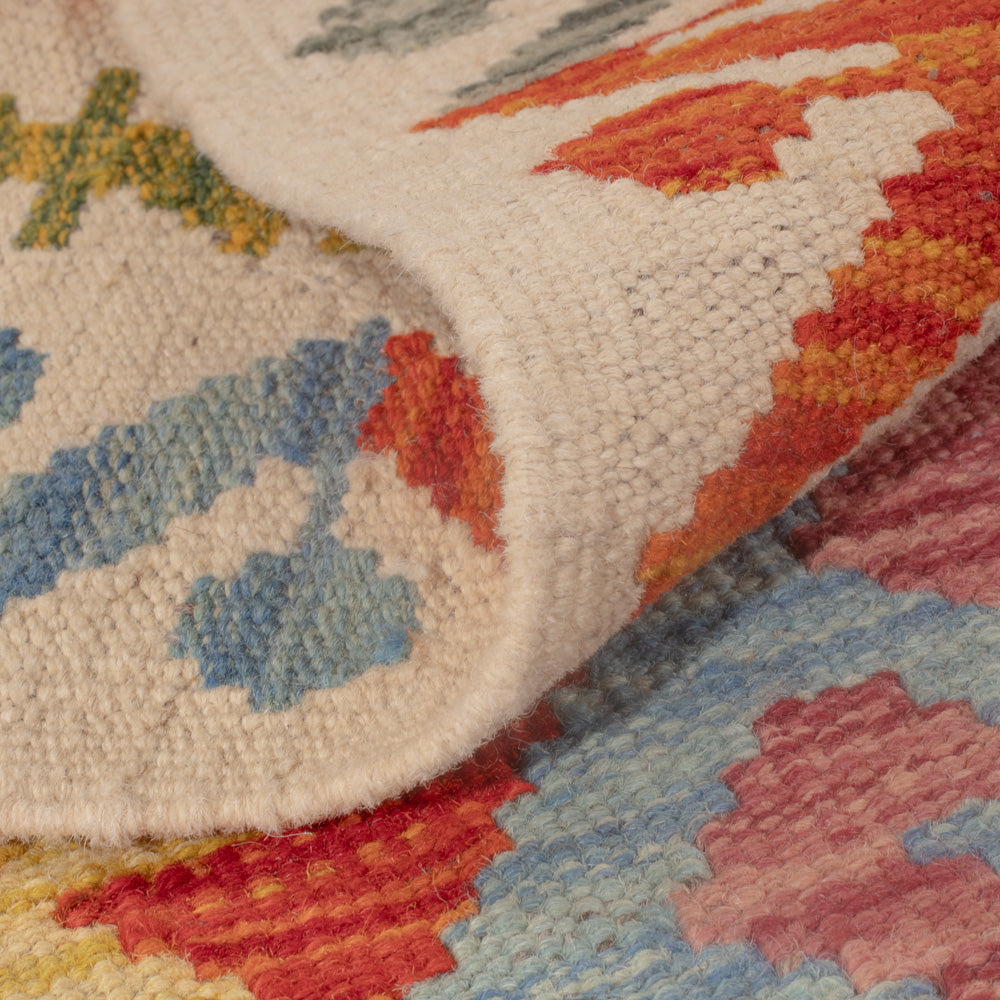 Kelim Rug - Splash - 120 x 75 cm - multicolored