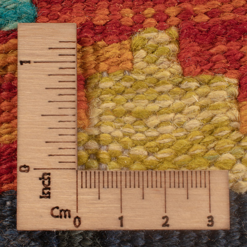 Kelim Rug - Splash - 127 x 79 cm - multicolored