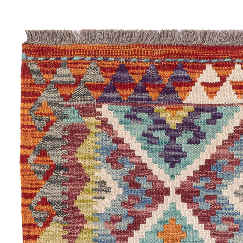 Kelim Rug - Splash - 122 x 81 cm - multicolored