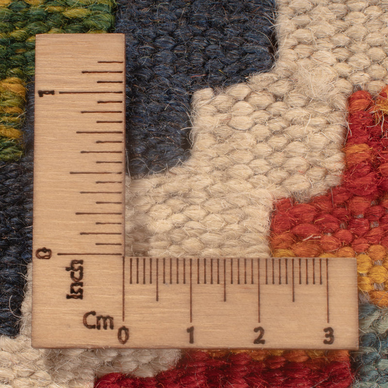 Kelim Rug - Splash - 126 x 87 cm - multicolored