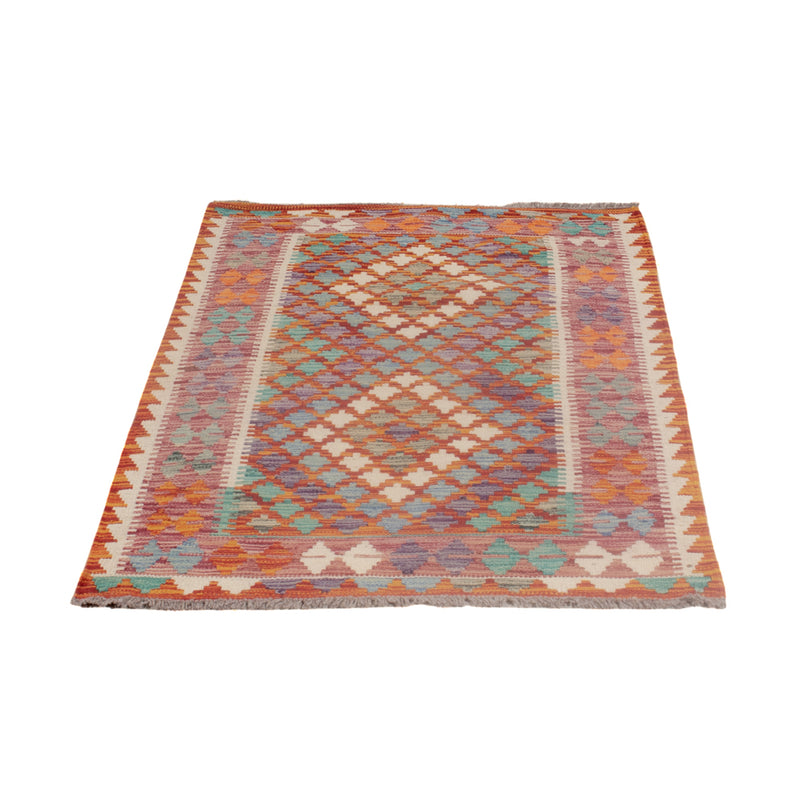 Kelim Rug - Splash - 139 x 83 cm - multicolored