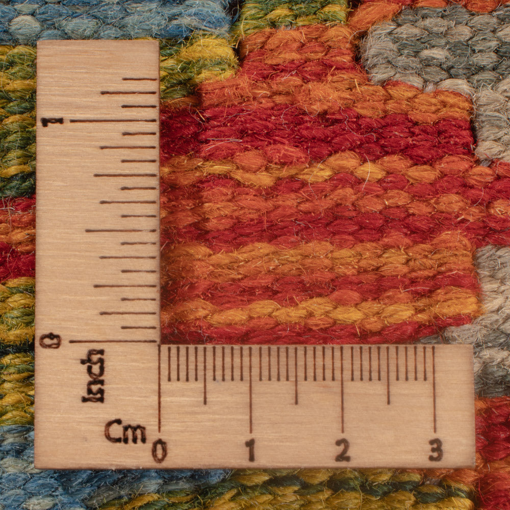 Kelim Rug - Splash - 122 x 83 cm - multicolored