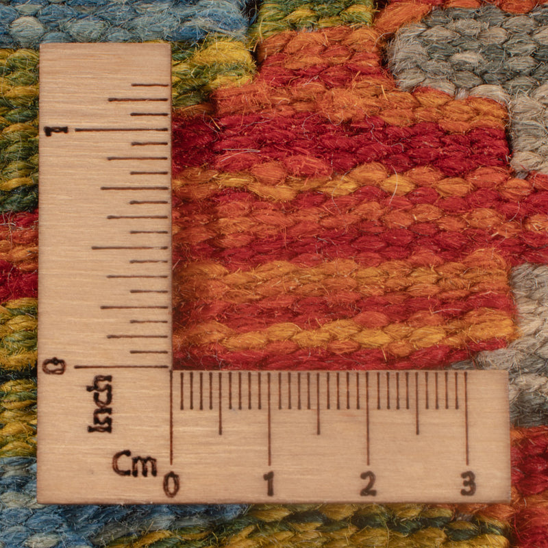 Kelim Rug - Splash - 122 x 83 cm - multicolored