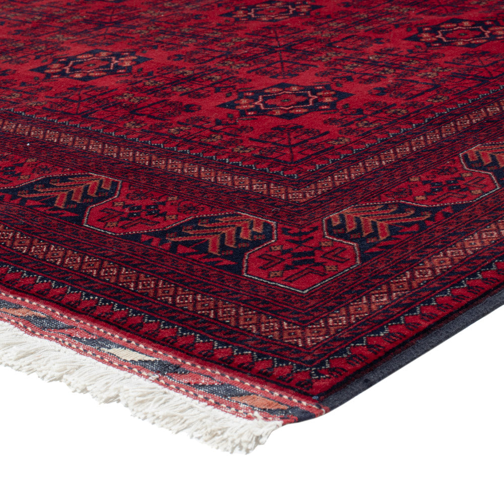 Afghan Rug - Royal - 243 x 172 cm - red