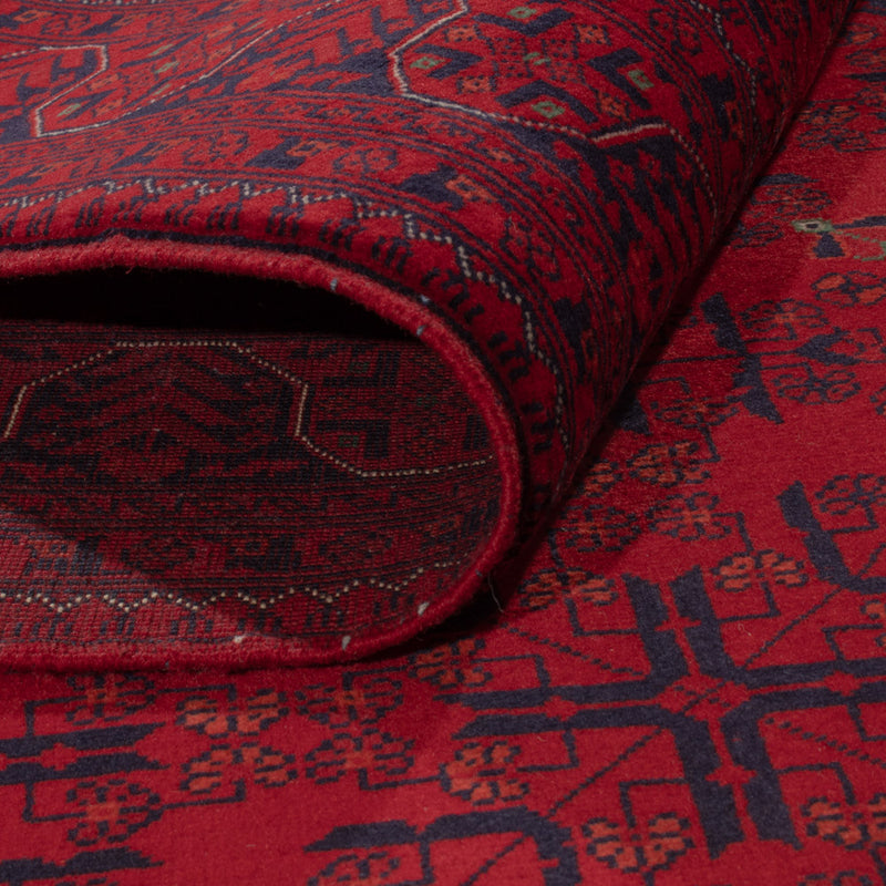 Afghan Rug - Royal - 235 x 174 cm - red