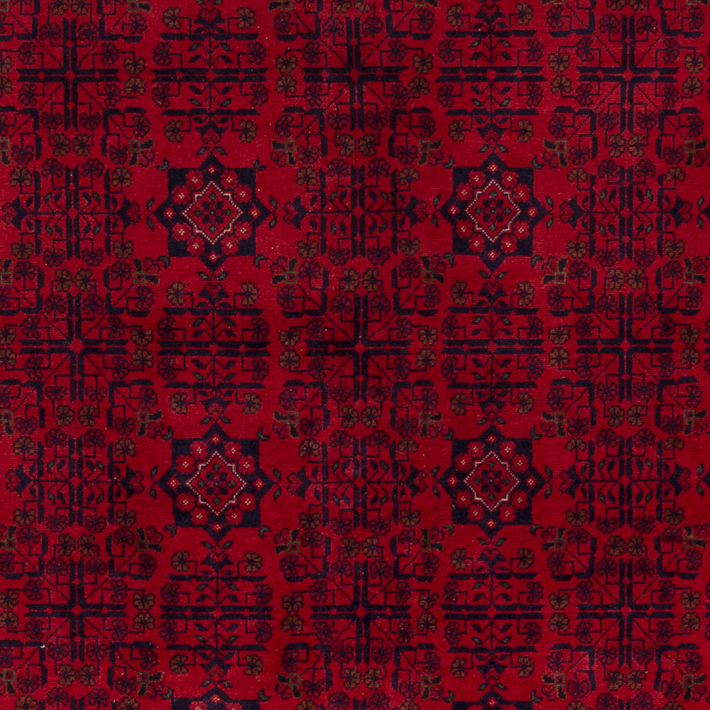 Afghan Rug - Royal - 234 x 171 cm - red