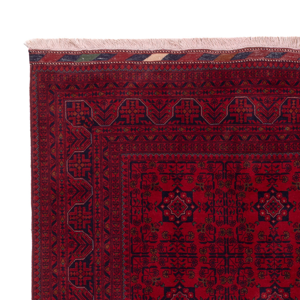Afghan Rug - Royal - 234 x 171 cm - red