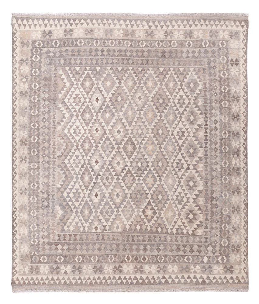 Kelim Rug - Splash - 290 x 244 cm - natural