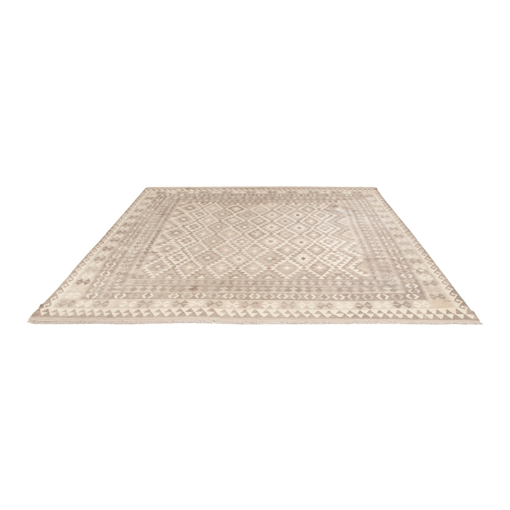 Kelim Rug - Splash - 290 x 244 cm - natural
