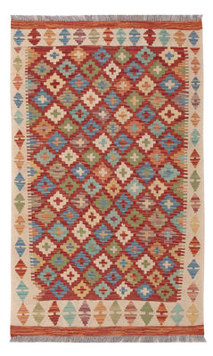 Kelim Rug - Splash - 128 x 81 cm - multicolored