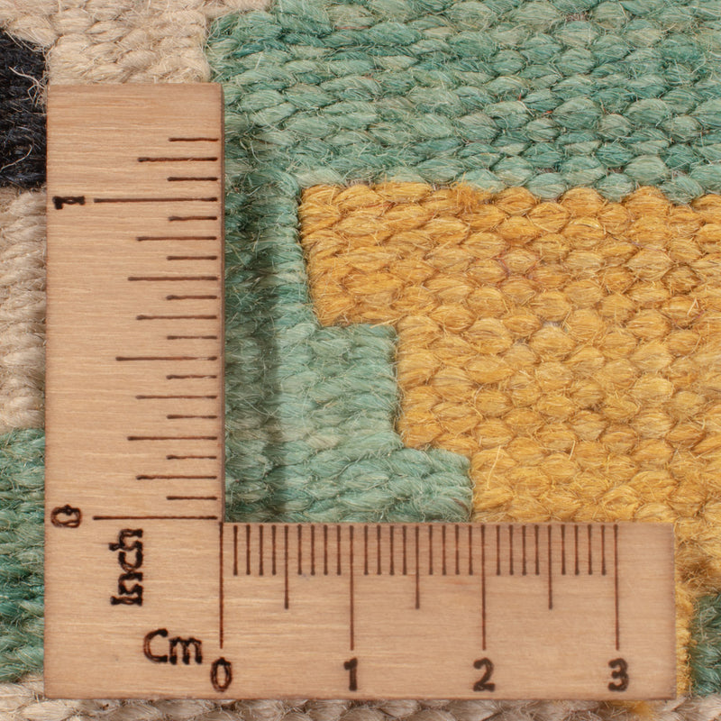 Kelim Rug - Splash - 126 x 84 cm - multicolored