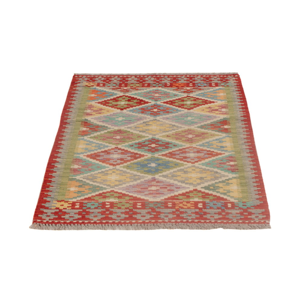 Kelim Rug - Splash - 117 x 73 cm - multicolored