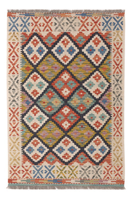 Kelim Rug - Splash - 125 x 82 cm - multicolored