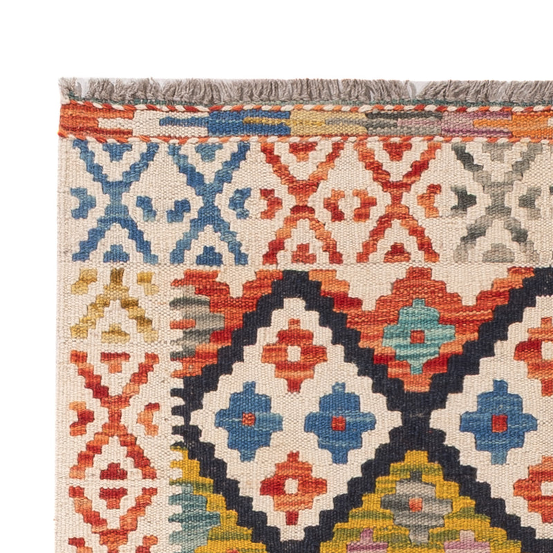 Kelim Rug - Splash - 125 x 82 cm - multicolored