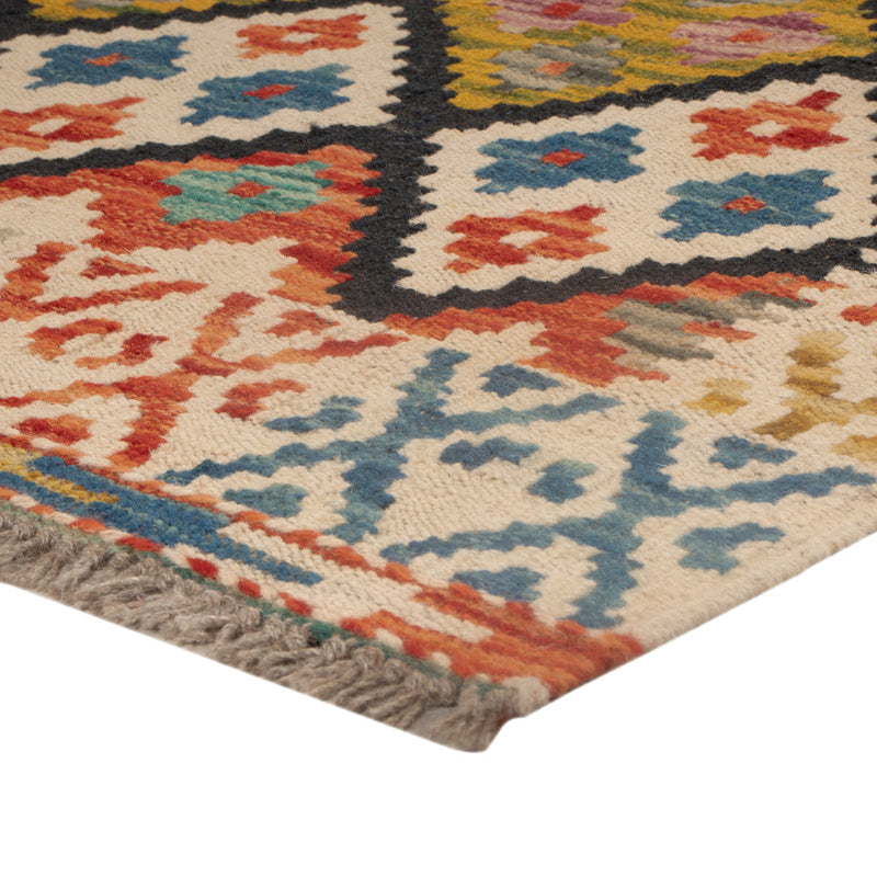Kelim Rug - Splash - 125 x 82 cm - multicolored