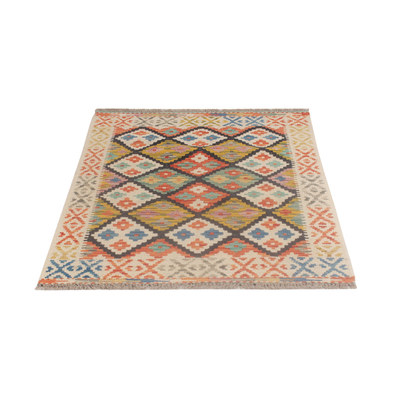 Kelim Rug - Splash - 125 x 82 cm - multicolored