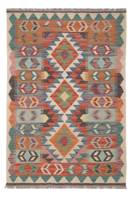 Kelim Rug - Splash - 118 x 82 cm - multicolored
