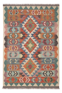 Kelim Rug - Splash - 118 x 82 cm - multicolored