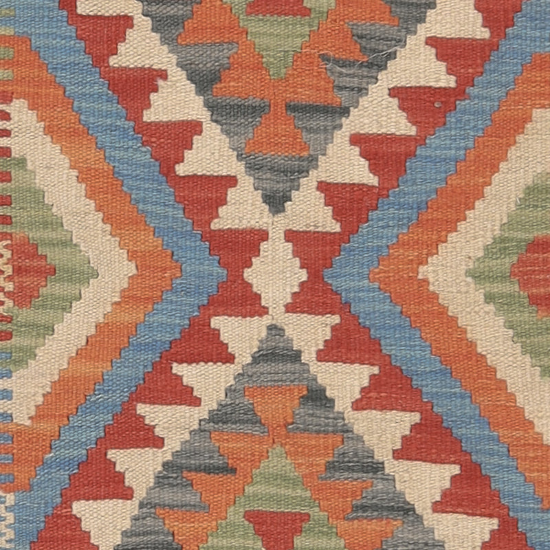 Kelim Rug - Splash - 132 x 86 cm - multicolored